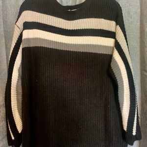 Terra and Sky Black Sweater